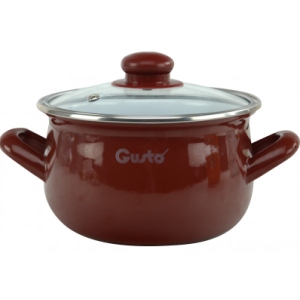 Каструля Gusto GT-T-118-R Ред 18 см 3.1 л