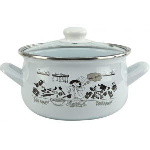 Каструля Gusto GT-T-118-CК Кухар 18 см 3.1 л