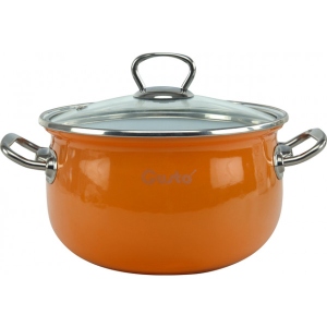 Каструля Gusto GT-T-222-O Оранж Premium 22 см 5.1 л