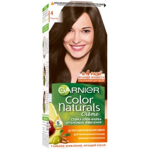 Фарба для волосся Garnier Color Naturals 4 Каштан 110 мл (3600540676733) в Україні