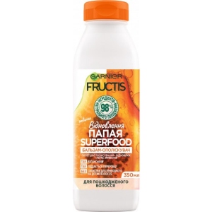 Бальзам для волосся Garnier FRUCTIS Папая Суперфуд Відновлення 350 мл