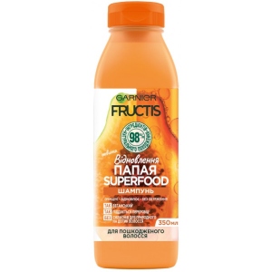 Шампунь жіночий Garnier FRUCTIS Папайя Суперфуд Відновлення 350 мл