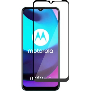 Захисне скло для смартфону PowerPlant Full screen for Motorola Moto E20 (GL602671)