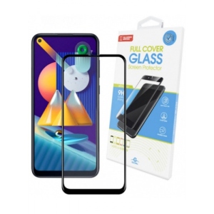 Захисне скло для смартфону Global Full Glue для Samsung M11 Black