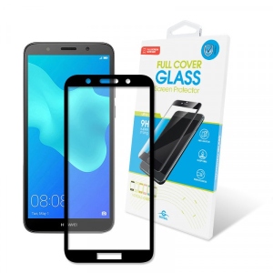 Захисне скло для смартфону Global Huawei Y5 2018 Full Glue Black (1283126497711)