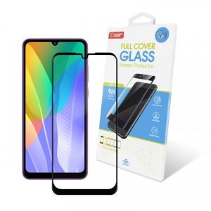 Захисне скло для смартфону Global Huawei Y6p Full Glue Black (1283126501616)