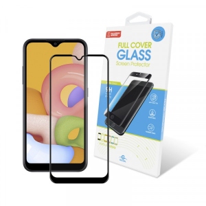Захисне скло для смартфону Global Samsung Galaxy A01 SM-A015 Full Glue Black (1283126497162)
