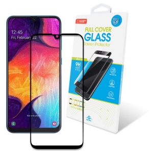 Захисне скло для смартфону Global Samsung Galaxy A50 SM-A505 Full Glue Black (1283126491900)