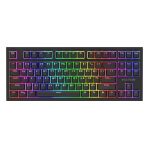 Клавіатура дротова ігрова Hator Skyfall 2 TKL Pro Orange Black (HTK-750)