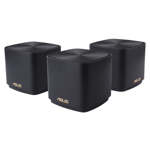 MESH система WiFi6 Asus ZenWiFi XD4 Plus Black (3-Pack)