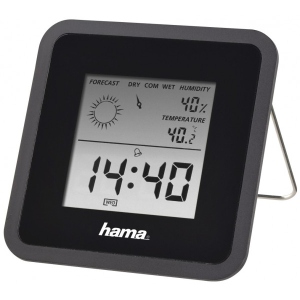 Метеостанція Hama TH-50 Black (00186370)