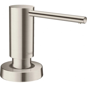Дозатор для мила Hansgrohe A41 500 мл Steel (40438800)