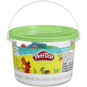 Набори для ліплення Play Doh Hasbro відерце Тварини (23414_23413)