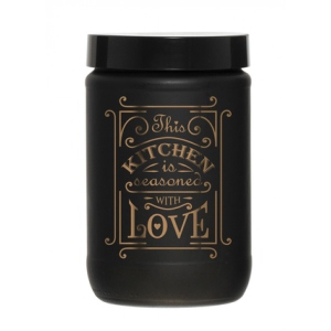 Ємність для сипучих Herevin Black 0.66 л (146367-120)