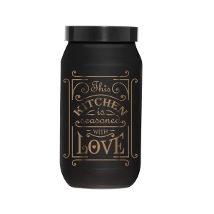 Ємність для сипучих Herevin Black 1 л (146377-120)