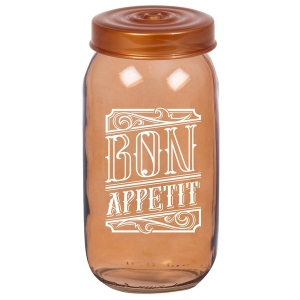 Ємність для сипучих Herevin Gold Rose 1 л (172541-145)