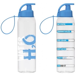 Пляшка для води Herevin H2O Water для спорту 0.75 л (161405-470)