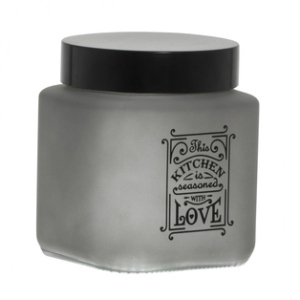 Ємність для сипучих Herevin Mat Kitchen Grey 1 л (147010-802)