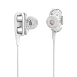 Навушники вкладиші дротові SkyDolphin SR21 Four Speakers with mic White (HF-000482)