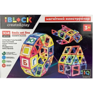 Магнітний конструктор IBLOCK PL-920-09 в Києві