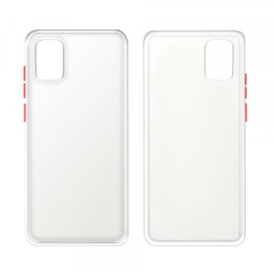 Чохол для смартфону Intaleo Smoky for Samsung A31 White (1283126503702)