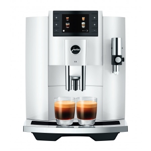 Кавомашина Jura E8 Piano White (EC)