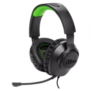 Гарнітура дротова ігрова JBL Quantum 100X Console Black (JBLQ100XBLKGRN)