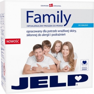 Пральний порошок JELP FAMILY Гіпоалергенний для білого 2,24 кг, (90029)