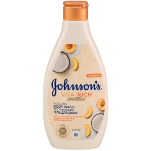 Гель для душа Johnson's Body Care Vita Rich Расслабляющий с йогуртом, кокосом и с экстрактом персика 250 мл (3574661385198)