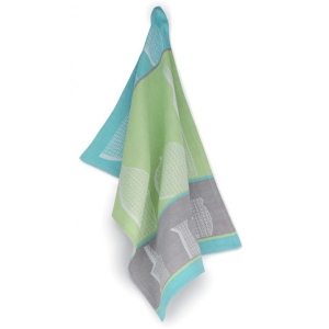Рушник кухонний Kela Carla Flaschen Green 70х50 см (12279)