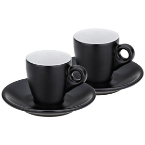 Набір чашок Kela Mattia 4 пр. Black (12750)