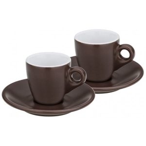 Сервіз кавовий Kela Mattia 4 пр. Brown (12755)