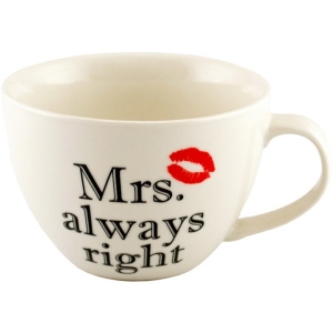 Чашка Keramia Mrs. Always Right 520 мл (21-279-084)