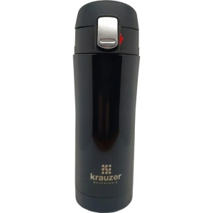 Термочашка Krauzer 350 мл (86-350 Shiny Black)