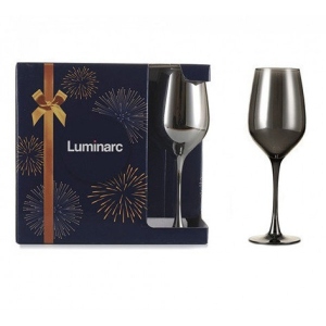Набір келихів Luminarc Сelect Сяючий Графіт 6х350 мл для вина (P1566/1)