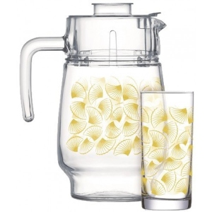 Набір для напоїв Luminarc Golden Shell 7 пр. (Q5451)