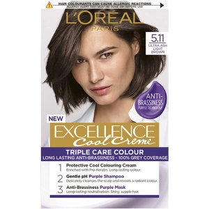 Фарба для волосся L'Oreal Excellence Cool Creme 5.11 Ультрапепельний світло-каштановий (3600523943111)