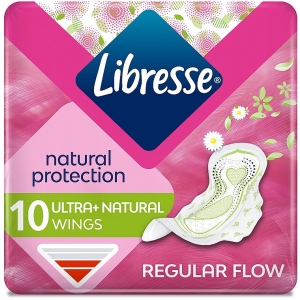 Прокладки гігієнічні Libresse Ultra Normal Aloe Vera & Camomile 10 шт. (7322540344059)
