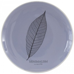 Тарілка десертна Limited Edition Minimalism 17.5 см Purple (HTK-007)