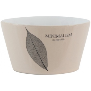 Салатник Limited Edition Minimalism 480 мл Beige (HTK-017)