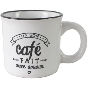 Чашка Limited Edition Small Cafe 150 мл White (JH6502-2)