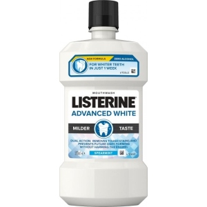 Ополіскувач для порожнини рота Listerine Advanced White 500 мл (3574661491776)