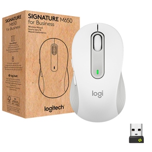 Миша бездротова Logitech Signature M650 for Business Large Off-White (910-006349)