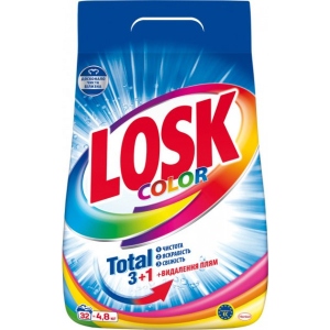 Пральний порошок Losk авт. д/кольорових речей 4,8кг, 32 цикли
