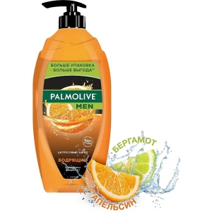 Гель для душа Palmolive для чоловіків Цитрусовий заряд 750мл