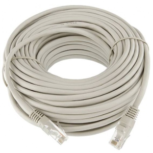Кабель патч-корд Kingda Cat.5e 20m Gray (PAUT32000-CU)