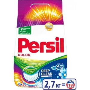 Пральний порошок Persil авт. Колор Свіжість від Сілан 2,7кг, 18 циклів