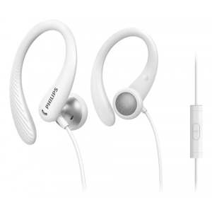 Навушники вкладиші дротові Philips TAA1105 In-ear Mic White