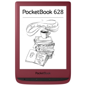 Електронна книга PocketBook 628 Ruby Red (PB628-R-CIS)