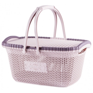 Кошик для білизни VIOLET HOUSE 1001 Віолетта Powder 28 л